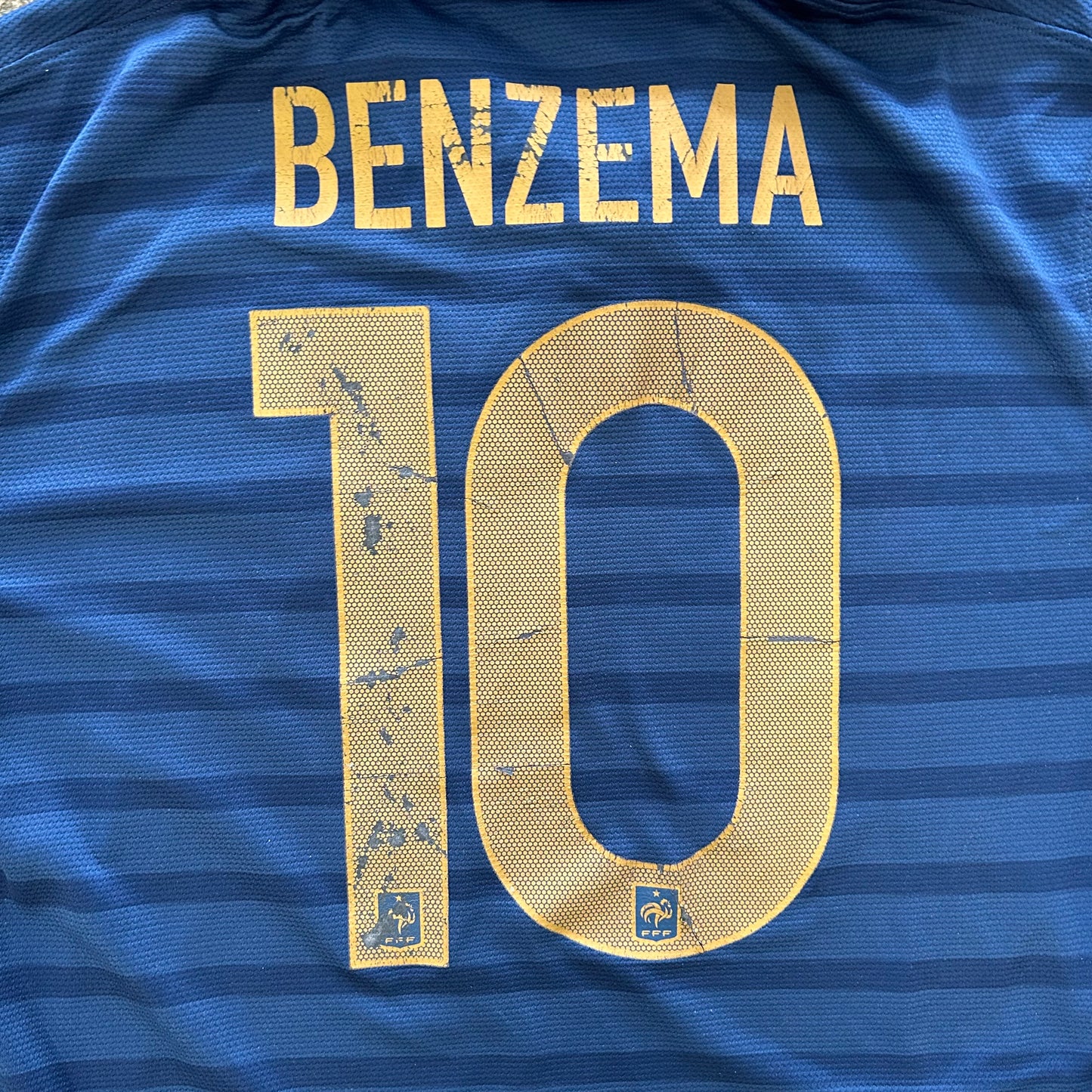 France Home BENZEMA Euro 2012 (M)