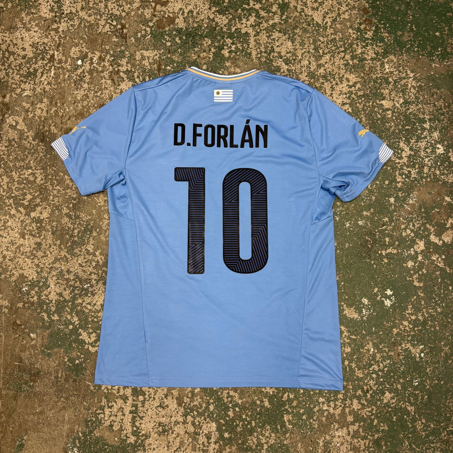 Uruguay Home FORLAN World Cup 2014 (L)