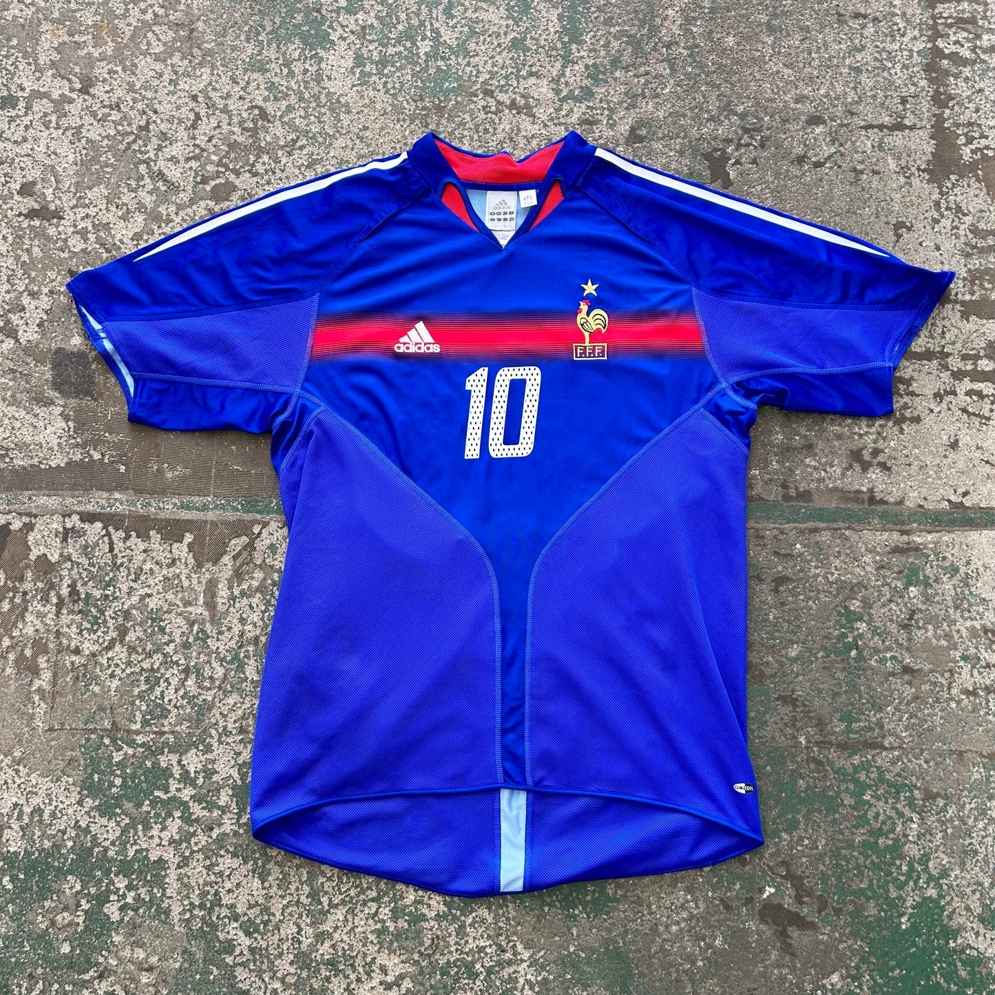 France Home ZIDANE Euro 2004 (L)