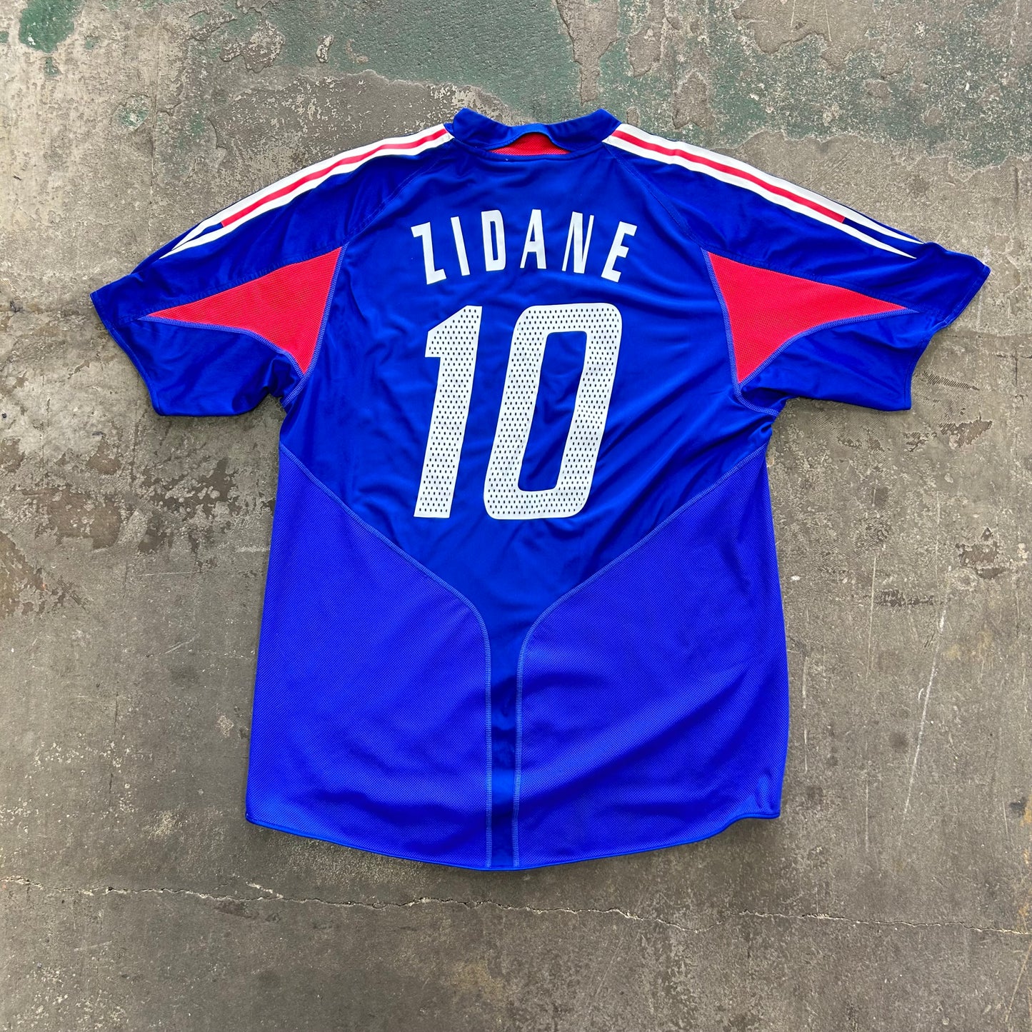 France Home ZIDANE Euro 2004 (XL)