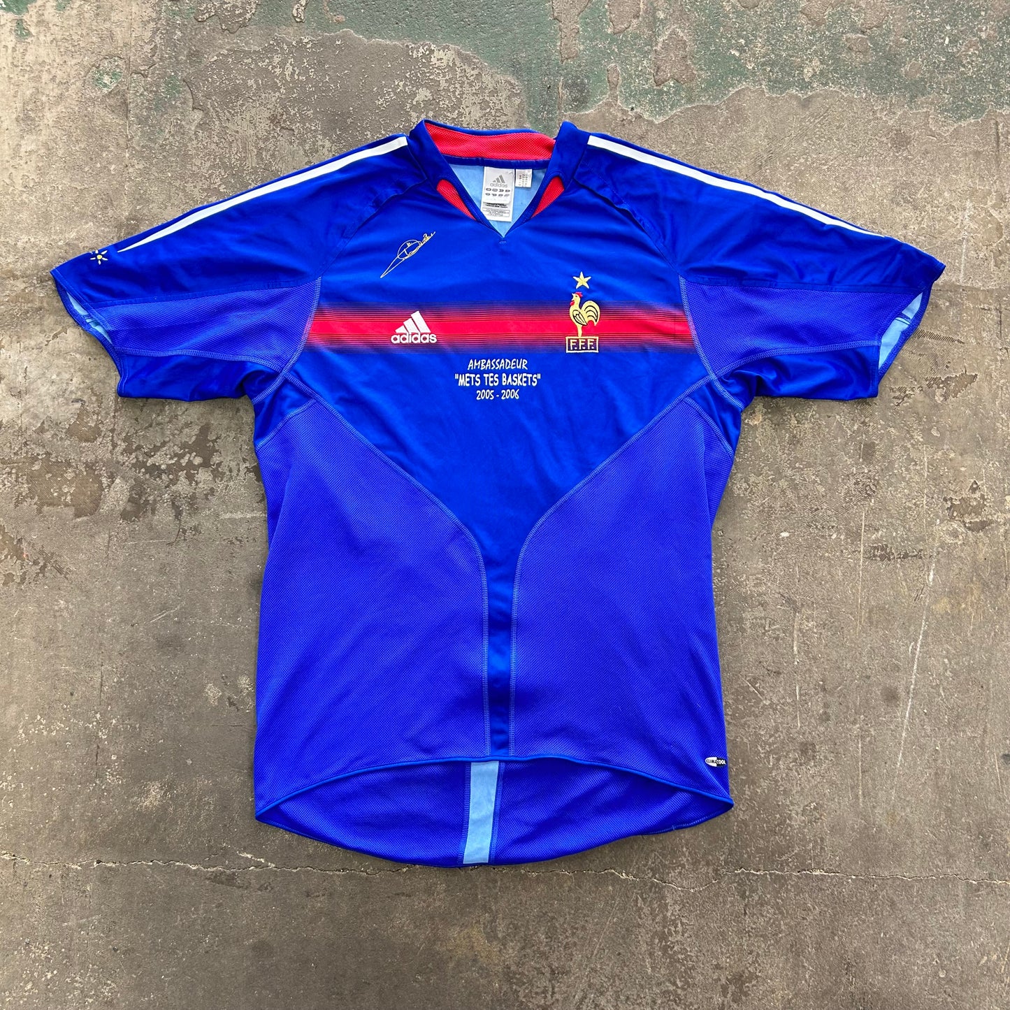 SPECIAL EDITION France Home ZIDANE Euro 2004 (L)