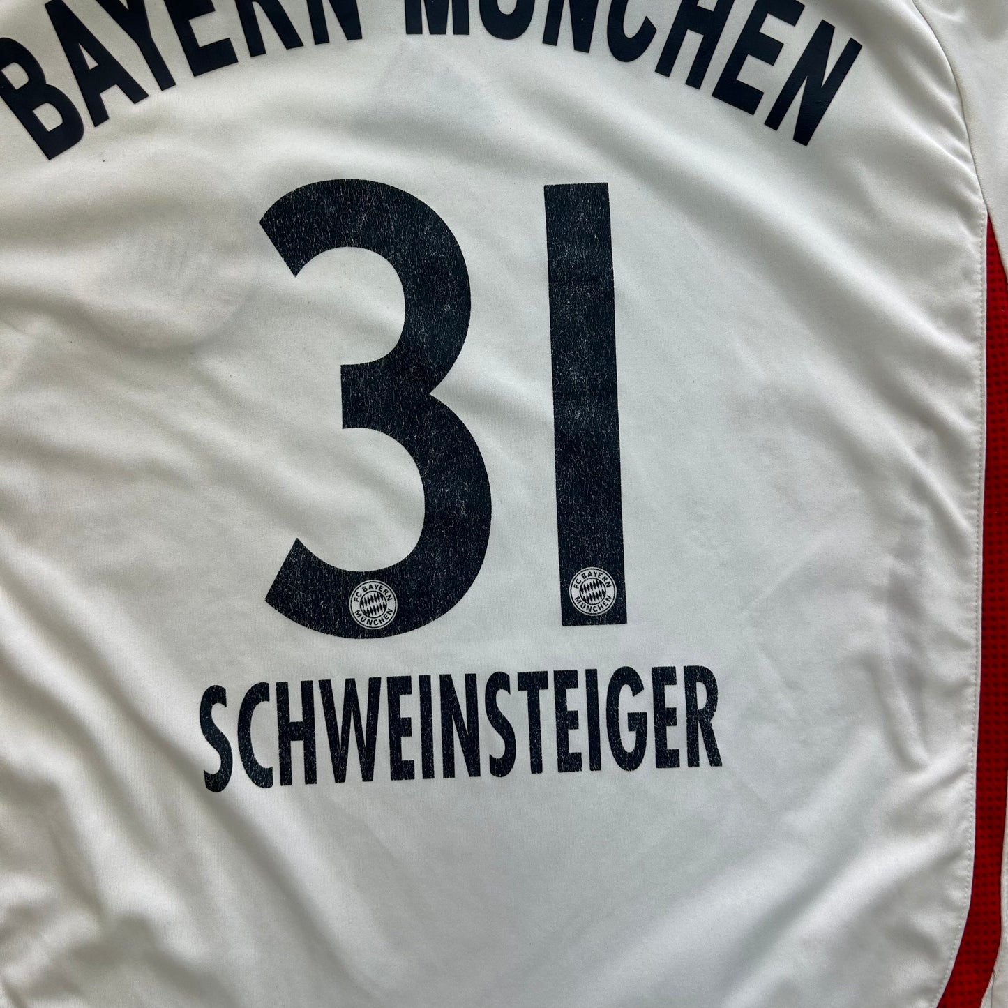 FC Bayern München Away Schweinsteiger 07/08 (XS/S)