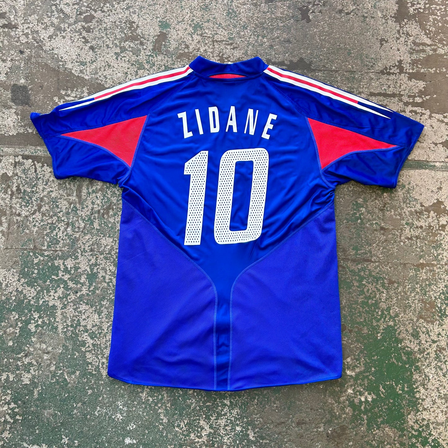 France Home ZIDANE Euro 2004 (L)