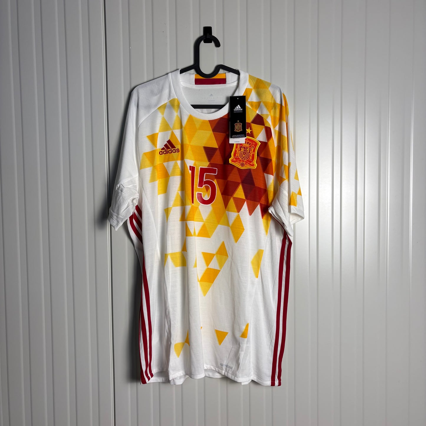 Spain Away RAMOS Euro 2016 (XL) NEW