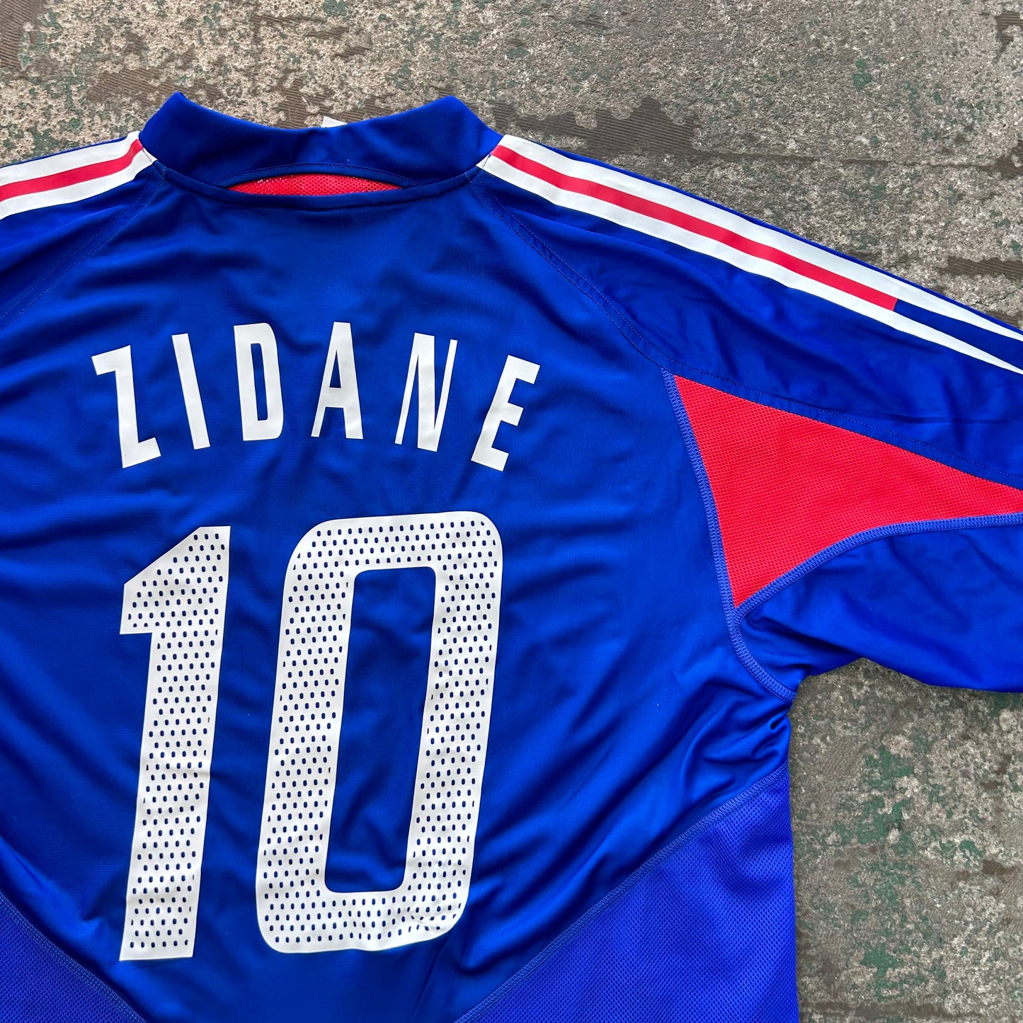 France Home ZIDANE Euro 2004 (L)