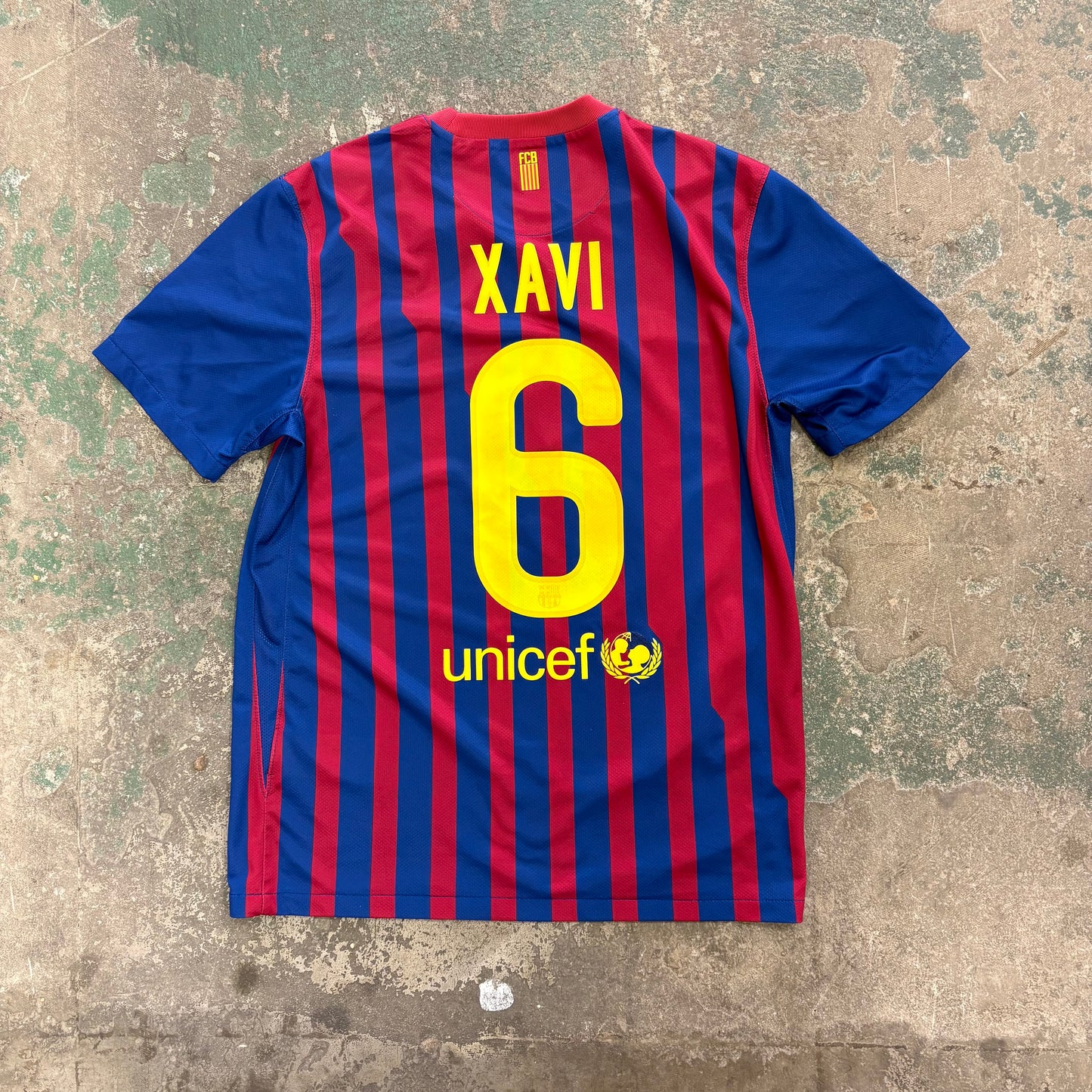 FC Barcelona Home XAVI 11/12 (M)