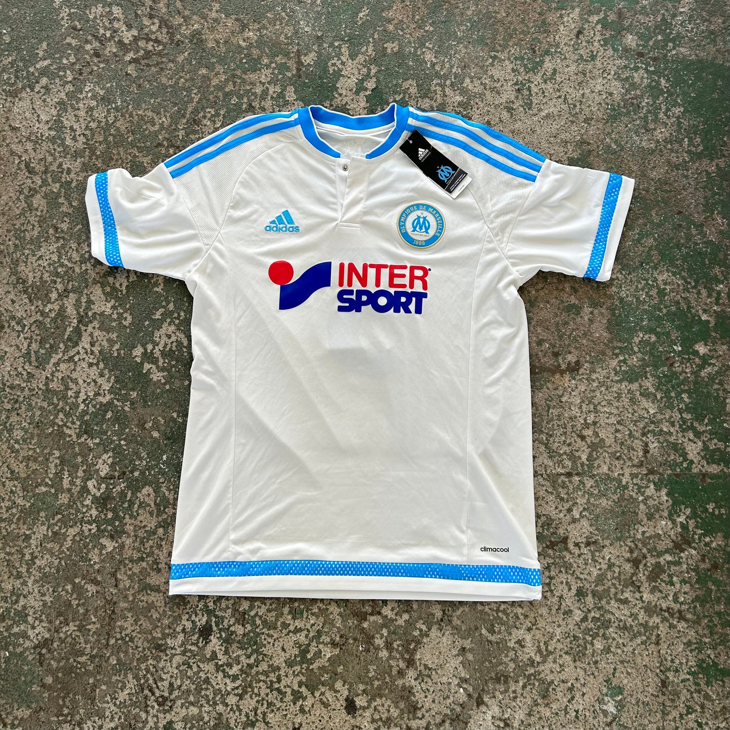 Olympique Marseille Home 15/16 Diaby (M/L) NEW