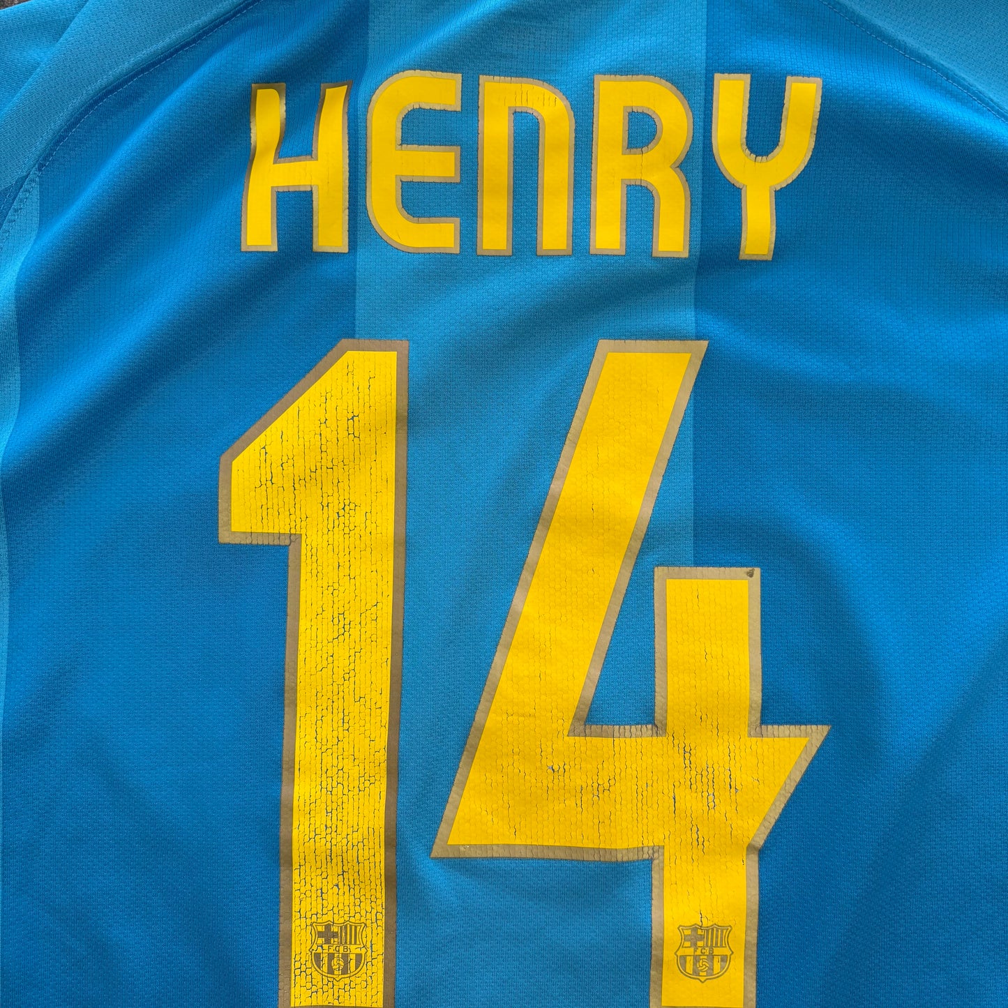 FC Barcelona Away HENRY 07/08 (L)