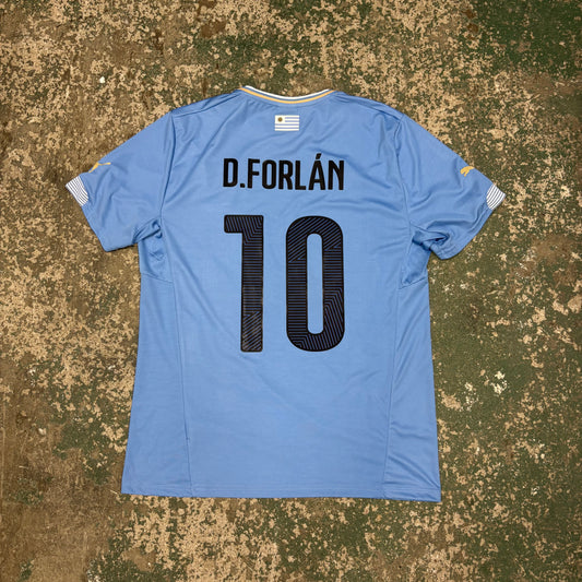 Uruguay Home FORLAN World Cup 2014 (L)