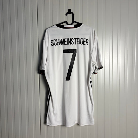 Germany Home SCHWEINSTEIGER Euro 2016 (XL) NEW