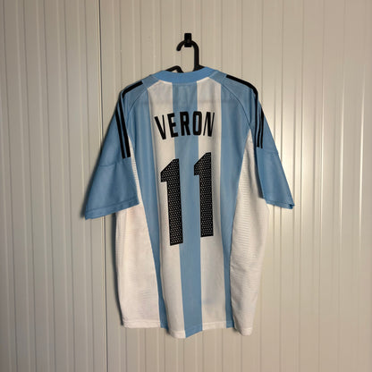 Argentina Home VERON World Cup 2002 (L)