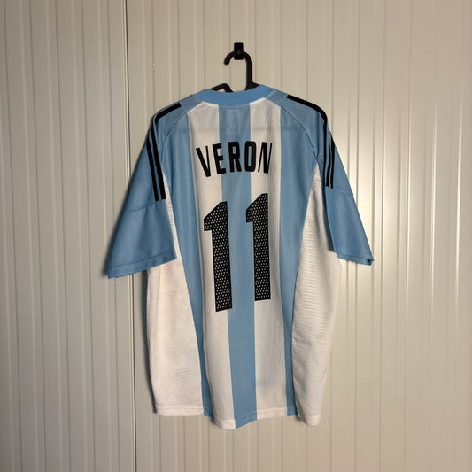 Argentina Home VERON World Cup 2002 (L)