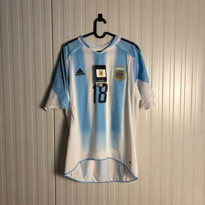 Argentina Home MESSI Copa 2004 (XL) NEW