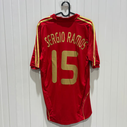 Spain Home RAMOS Euro 2008 (M)