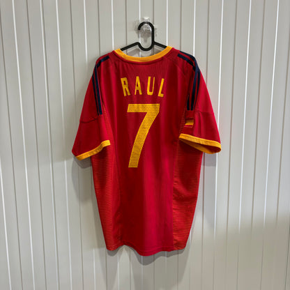 Spain Home RAUL World Cup 2002 (L)