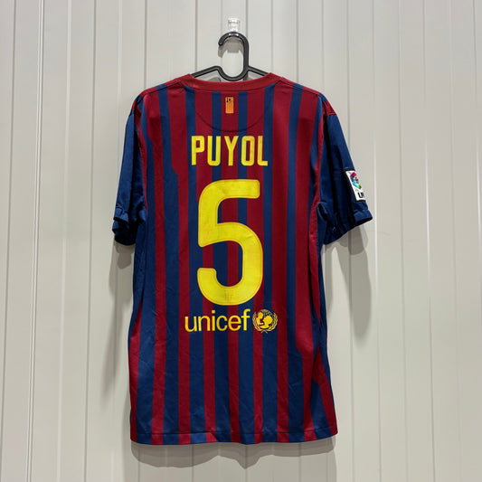 FC Barcelona Home PUYOL 11/12 (M)