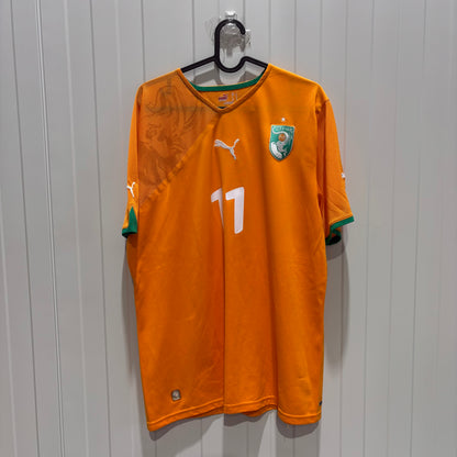 Ivory Coast Home DROGBA World Cup 2010 (L)