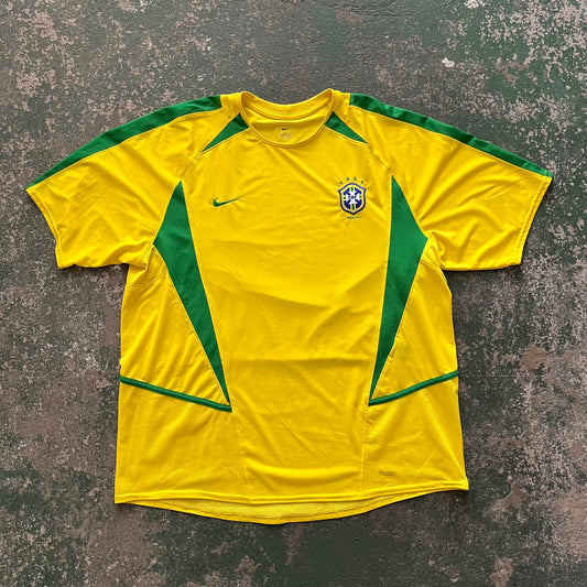 Brazil Home World Cup 2002 (XL)