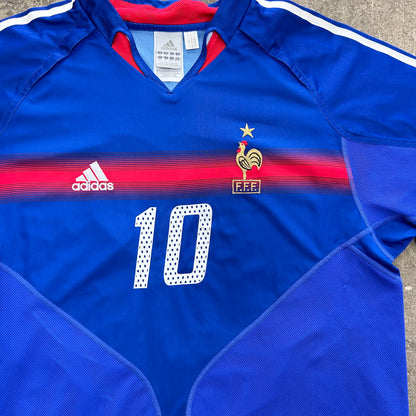 France Home ZIDANE Euro 2004 (XL)
