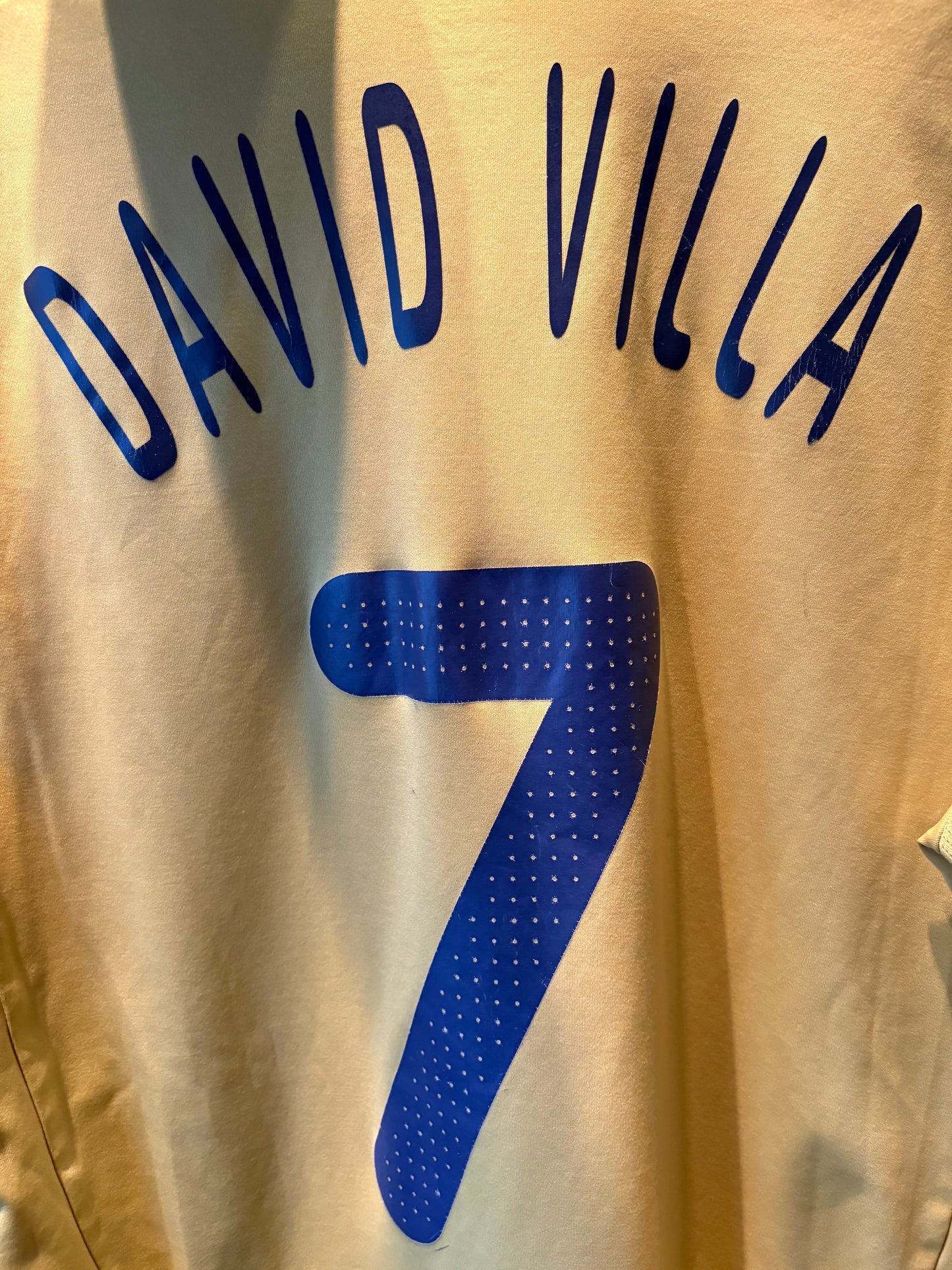 Spain Away DAVID VILLA Euro 2008 (M)