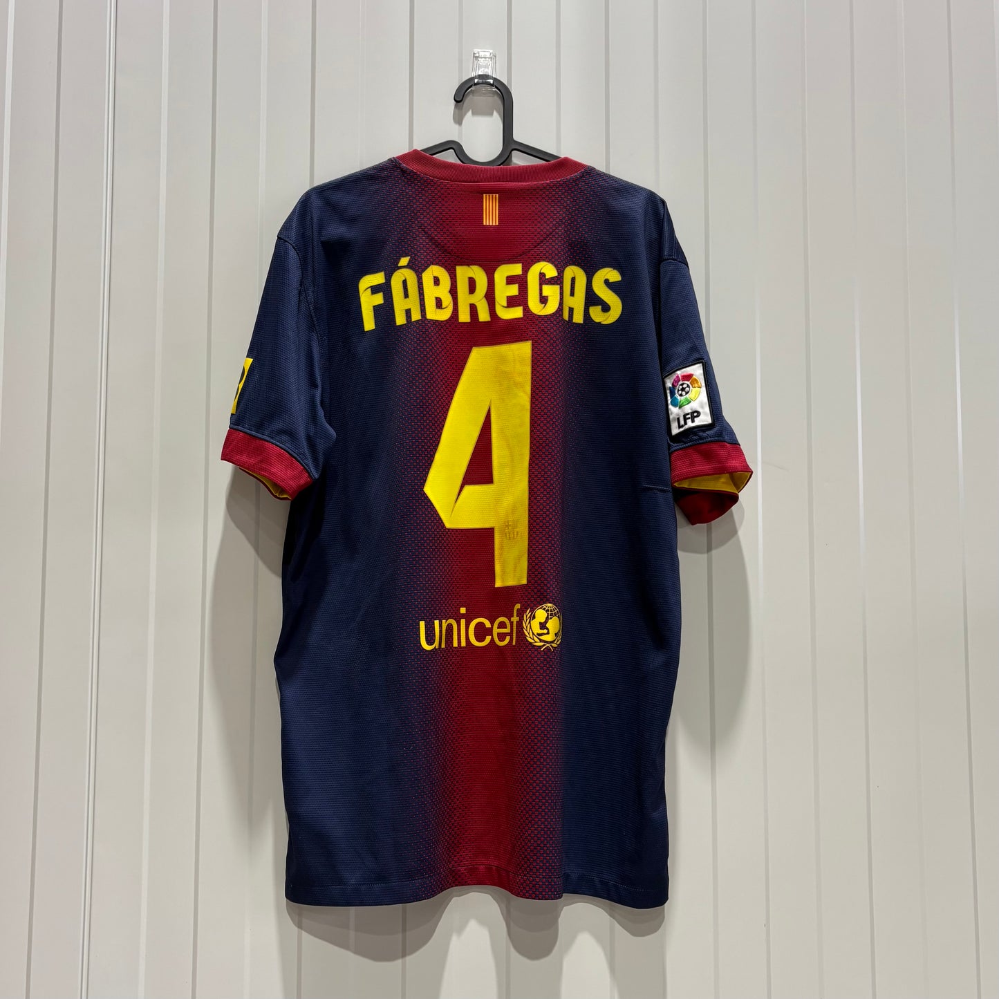 FC Barcelona Home FABREGAS 12/13 (L)