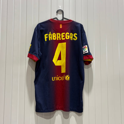 FC Barcelona Home FABREGAS 12/13 (L)