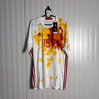 Spain Away RAMOS Euro 2016 (XL) NEW
