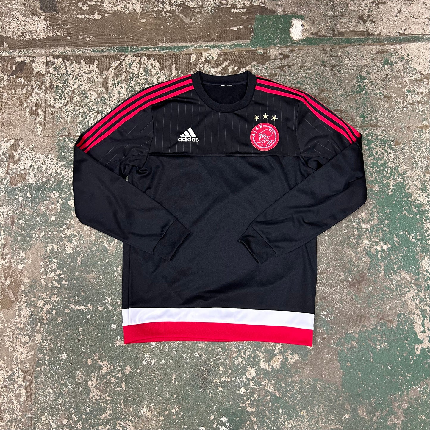 Ajax Amsterdam Warm Up Sweater 15/16 (M)