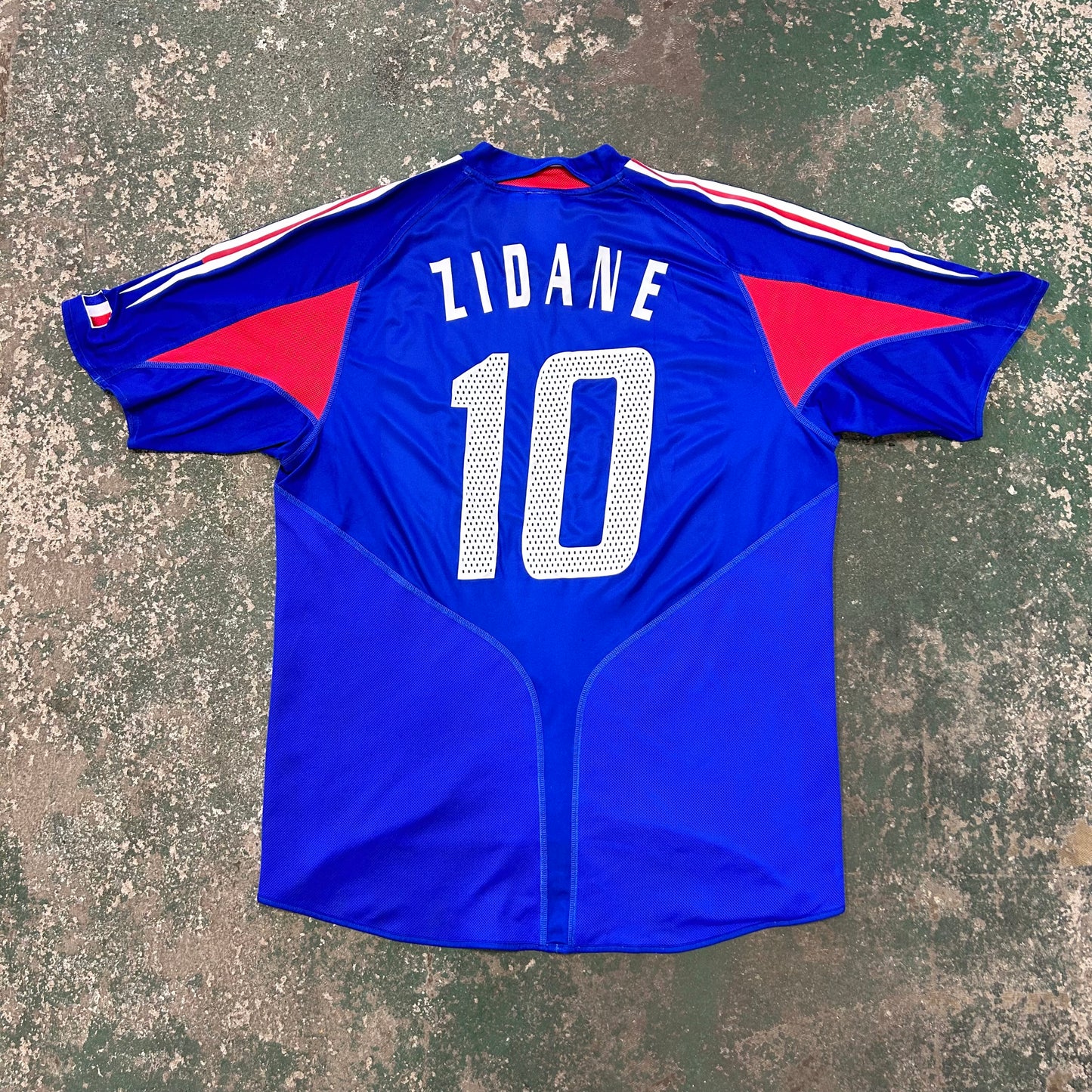 France Home ZIDANE Euro 2004 (XL)