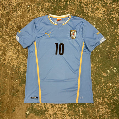 Uruguay Home FORLAN World Cup 2014 (L)