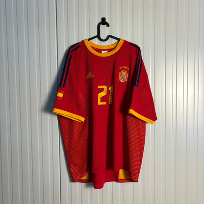 Spain Home LUIS ENRIQUE World Cup 2002 (XL)