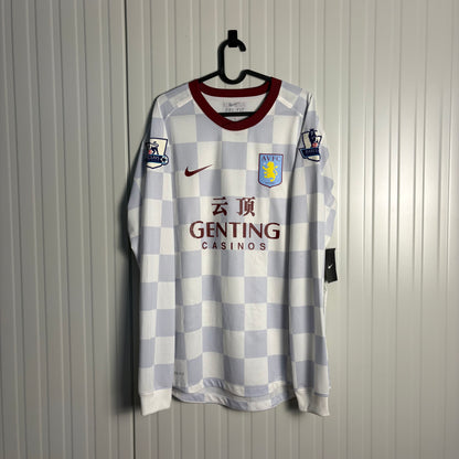 Aston Villa Away HUTTON 11/12 (L) NEW