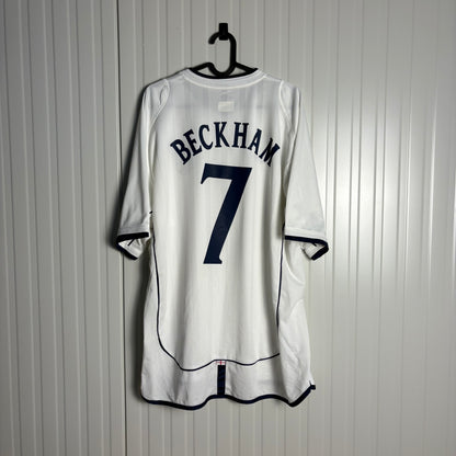 England Home BECKHAM World Cup 2002 (XL)