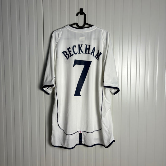 England Home BECKHAM World Cup 2002 (XL)