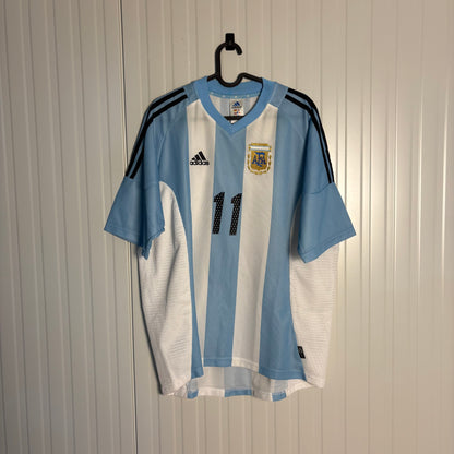 Argentina Home VERON World Cup 2002 (L)