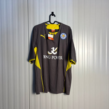 Leicester City Away VARDY 13/14 (L) NEW