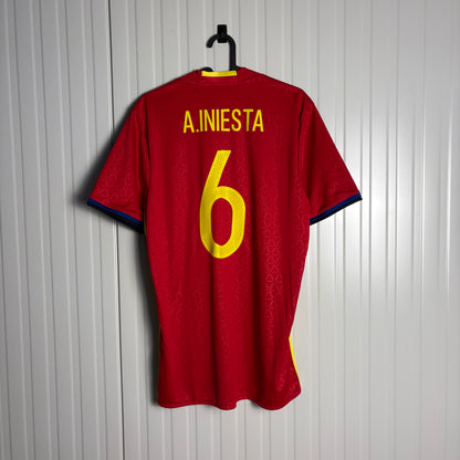 Spain Home INIESTA Euro 2016 (M)