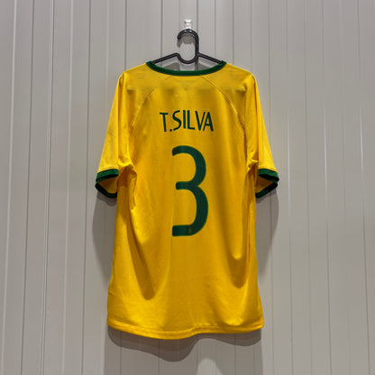 Brazil Home THIAGO SILVA World Cup 2014 (L)