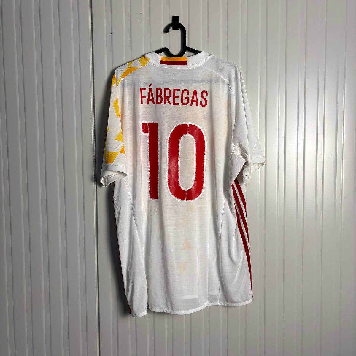 Spain Away FÀBREGAS Euro 2016 (XL) NEW