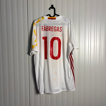 Spain Away FÀBREGAS Euro 2016 (XL) NEW