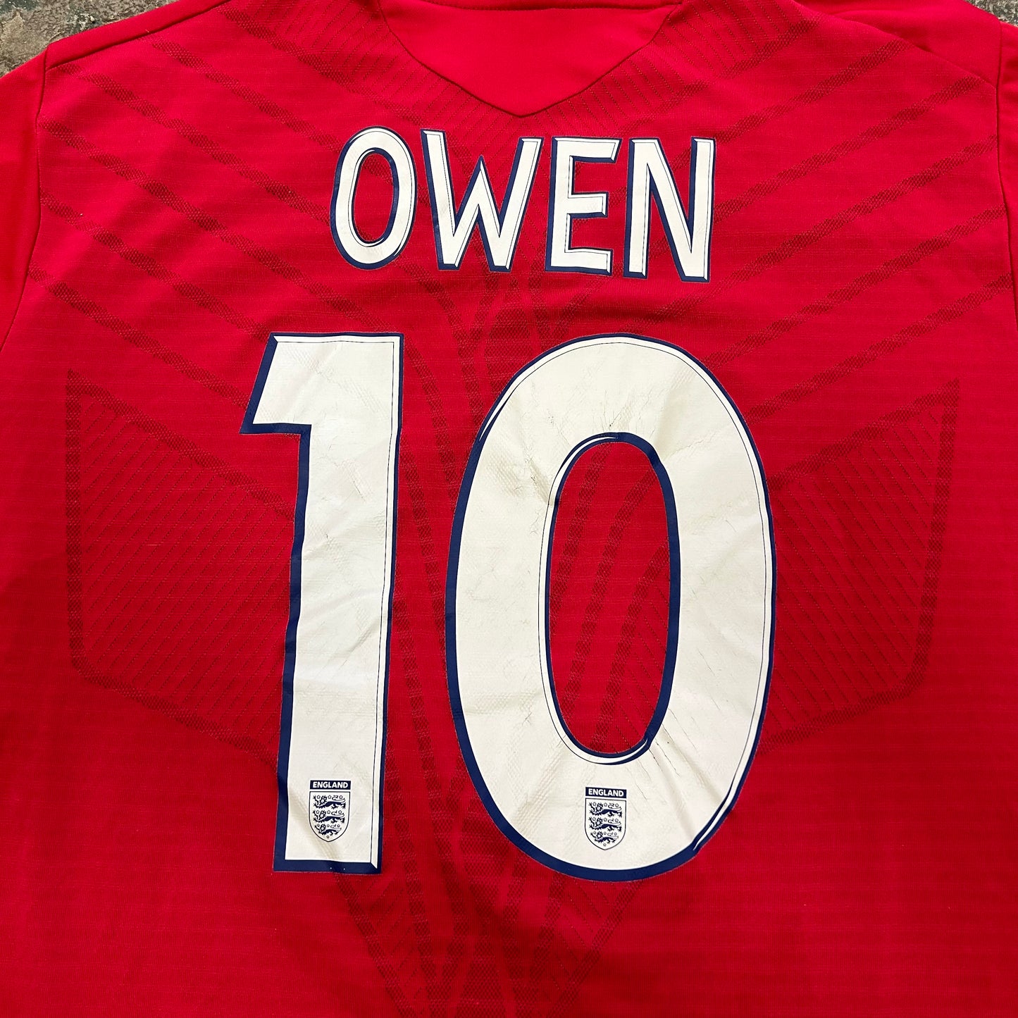 England Away OWEN Euro 2008 (L)