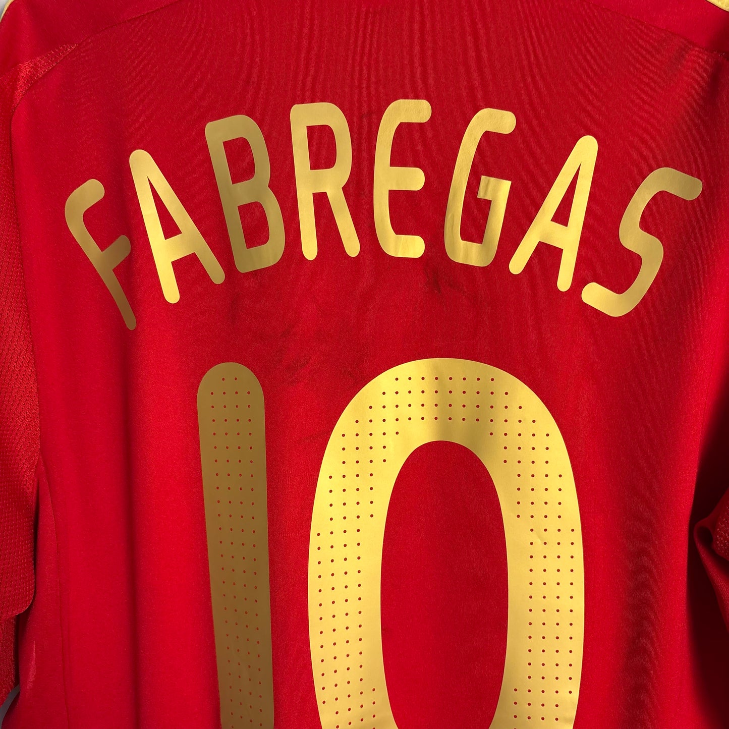Spain Home FABREGAS Euro 2008 (M)