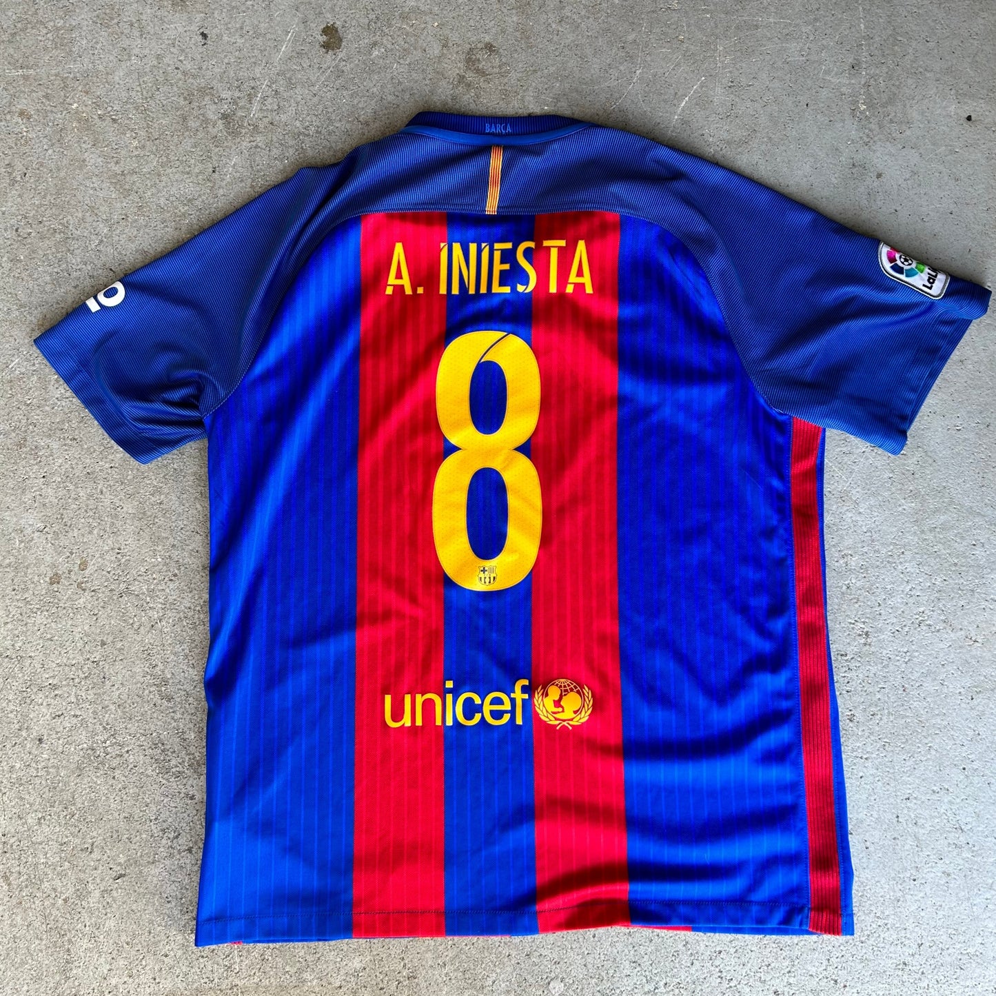 Fc Barcelona Home 16/17 Iniesta (XL)